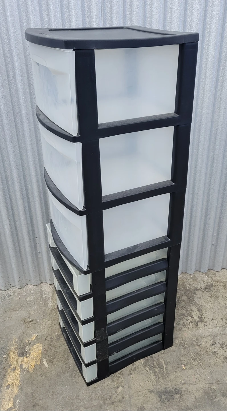 Plastic Drawer Storage Unit - photo 2