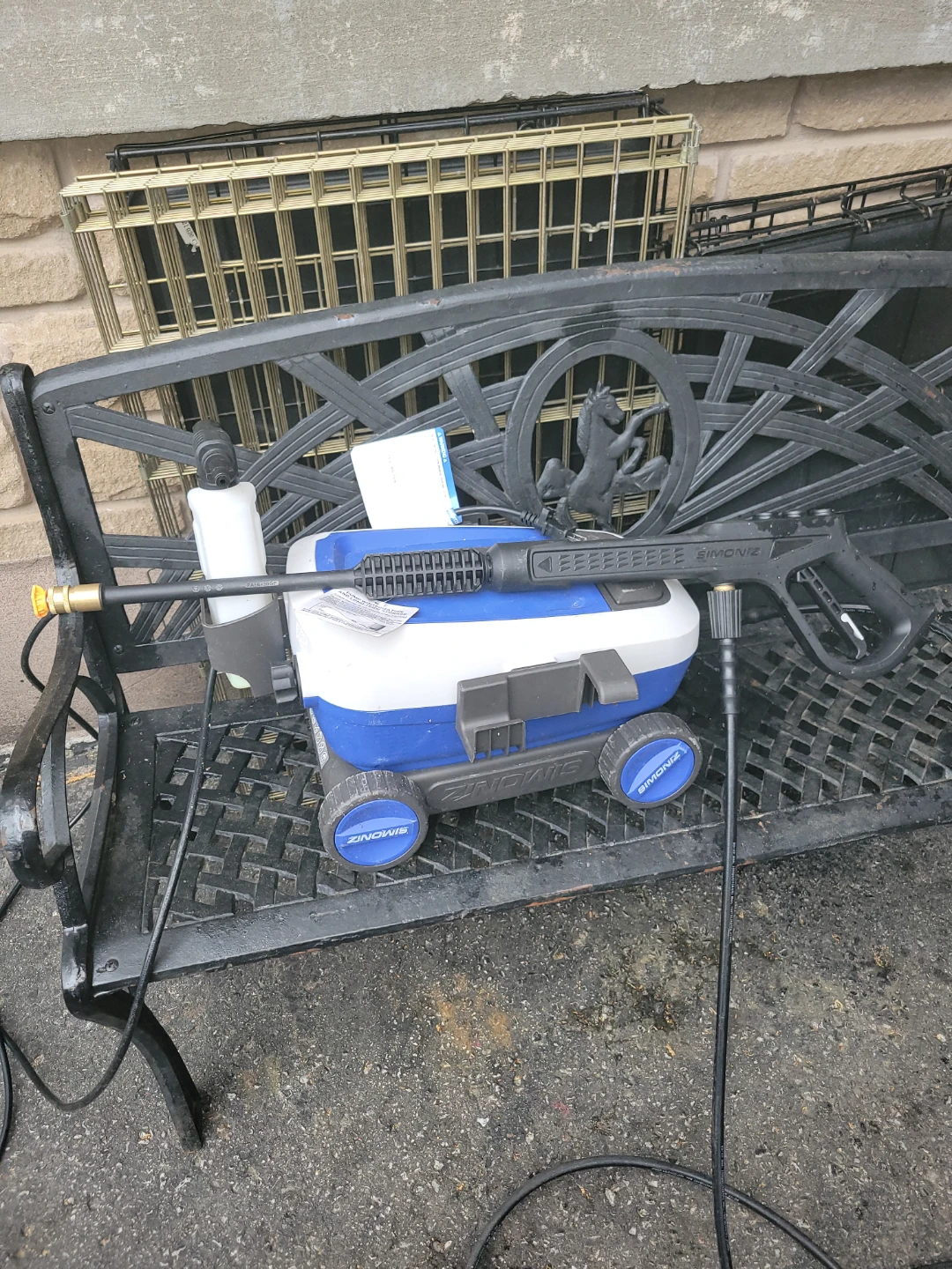 SIMONIZ Electric Pressure Washer 1600psi