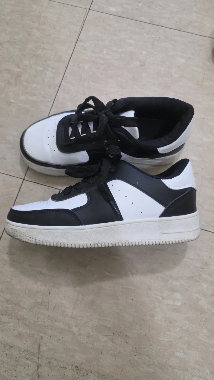 Black and White Sneakers