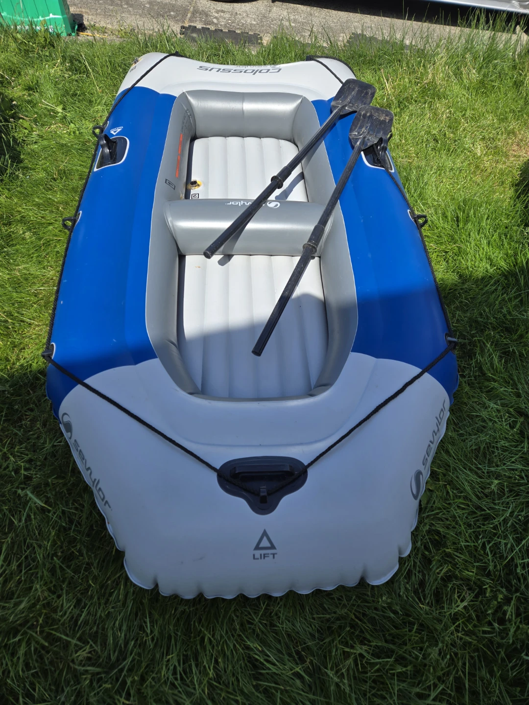 Sevylor colossus inflatable boat raft - photo 3