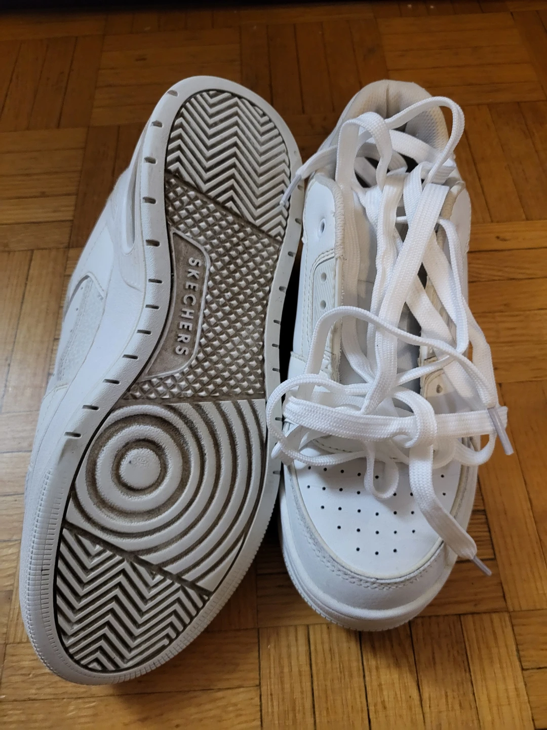 White Skechers Sneakers Size 9 Women's - photo 2