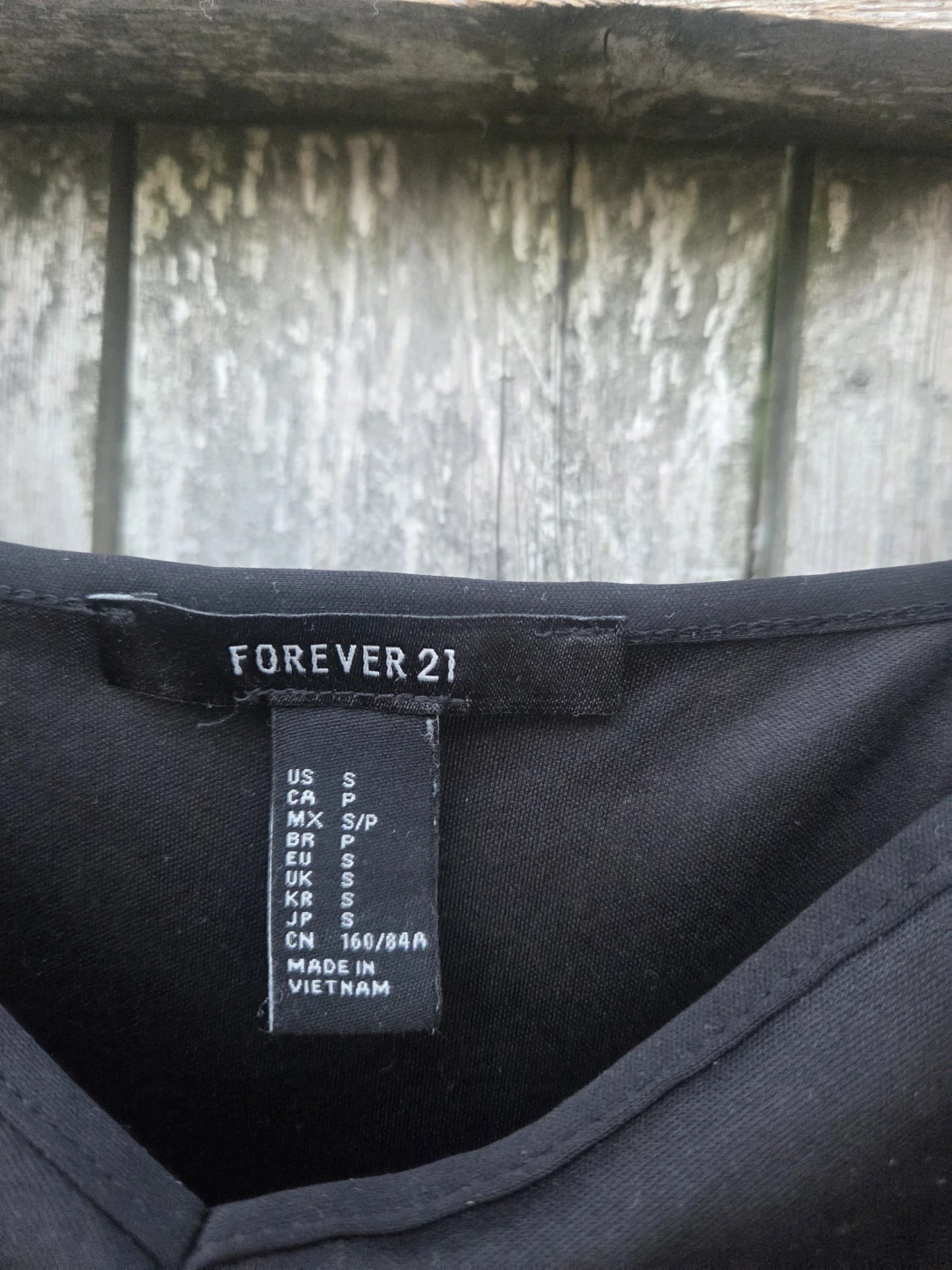 Forever 21 Black Spaghetti Strap Tank Top Size S - photo 3
