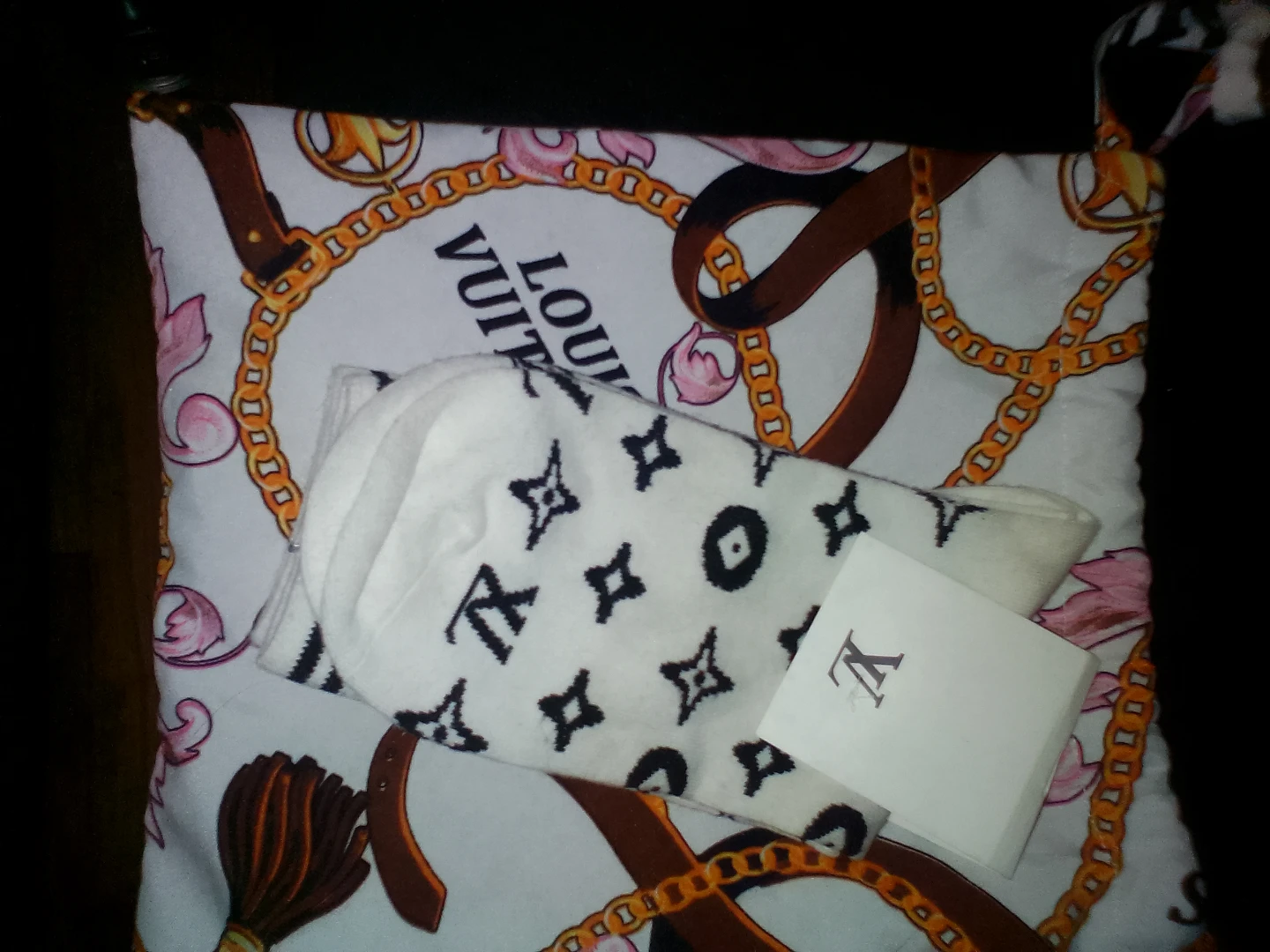 Louis Vuitton Monogram Socks