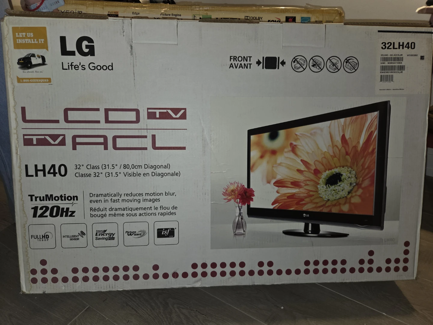 LG 32" LH40 32" LCD TV