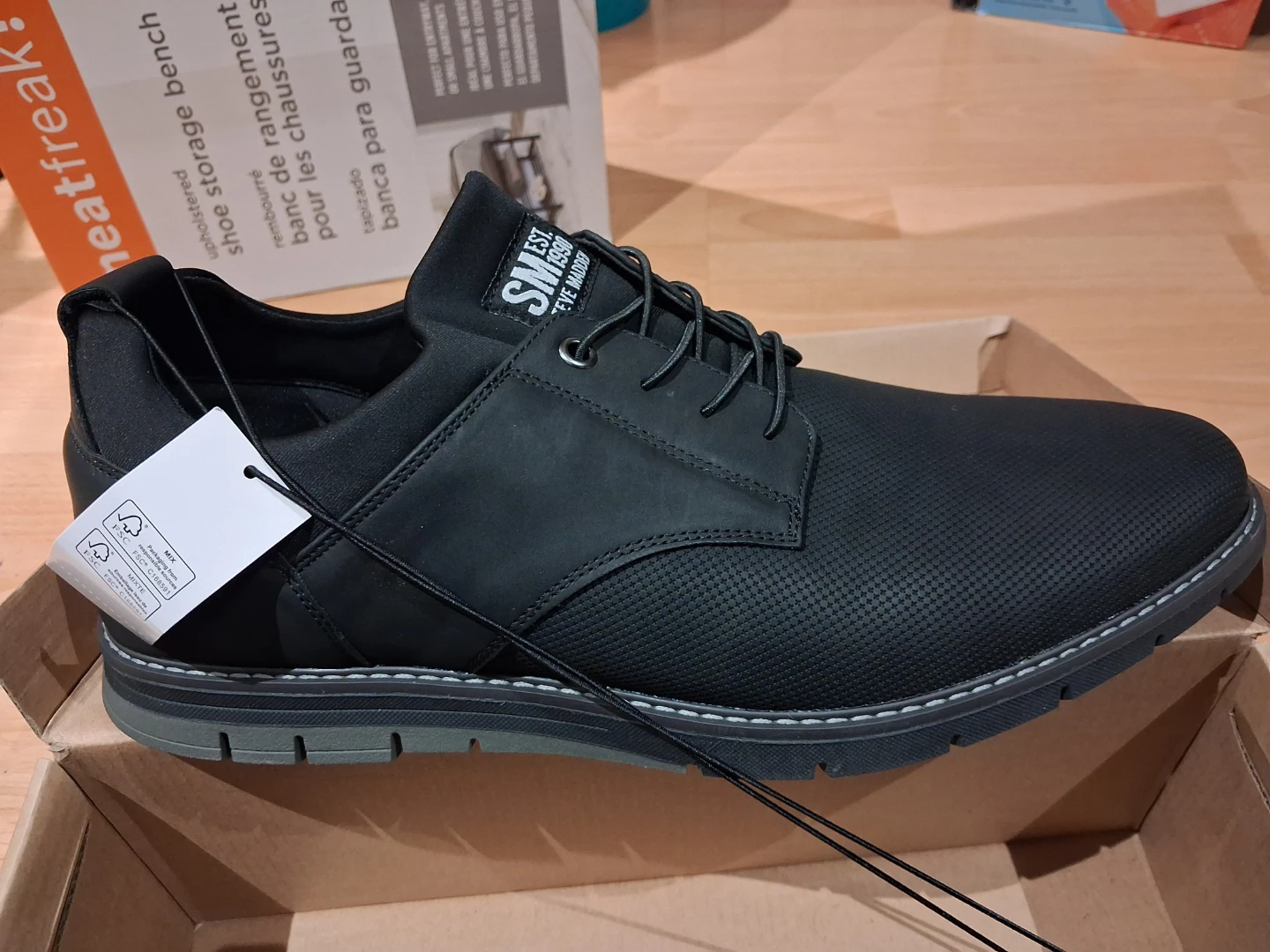 Steve Madden Men's Black Dress Shoes - photo 3