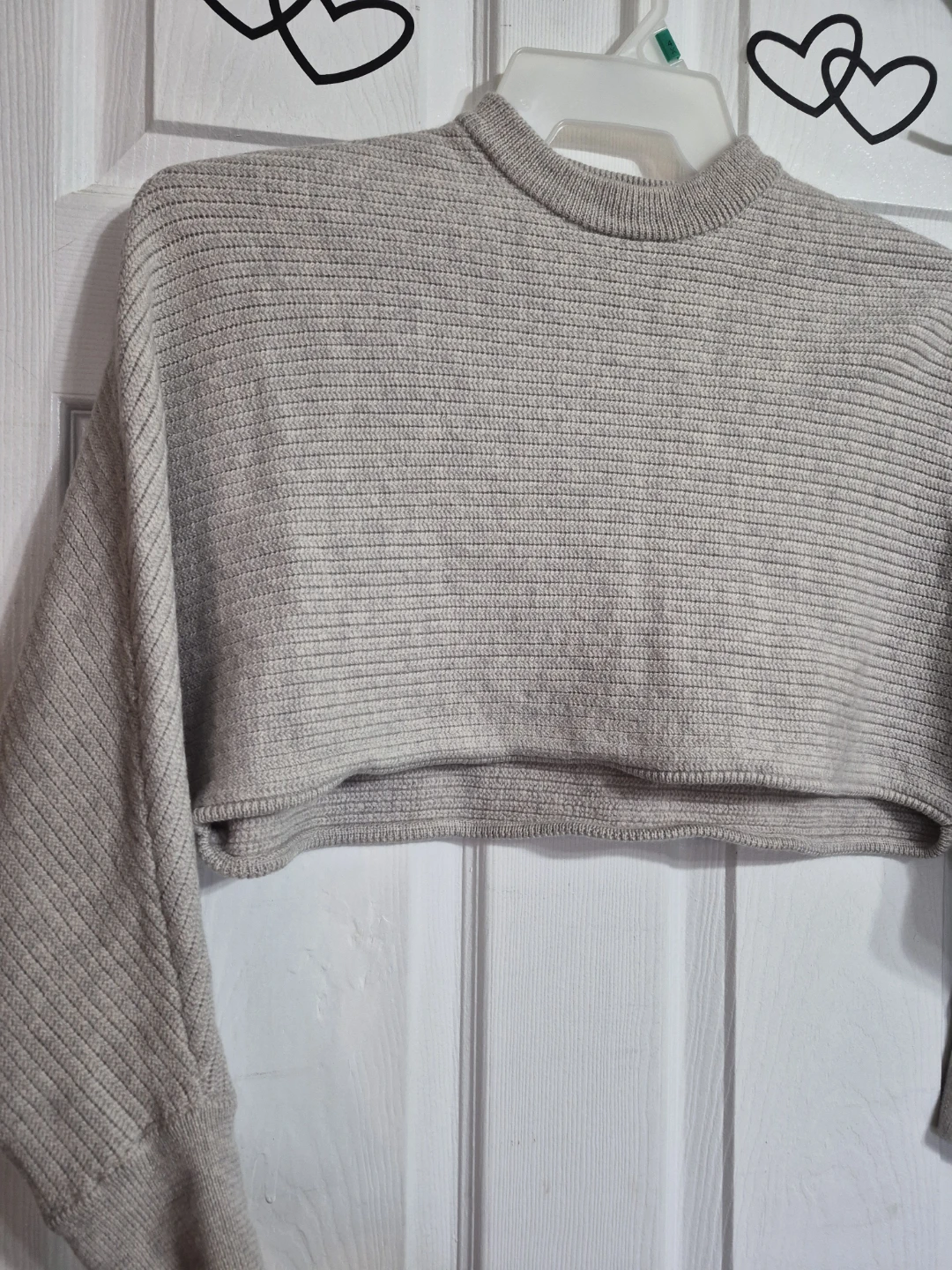 Ladies Size Small Wilfred Free Wool Sweater Crop Top - photo 4