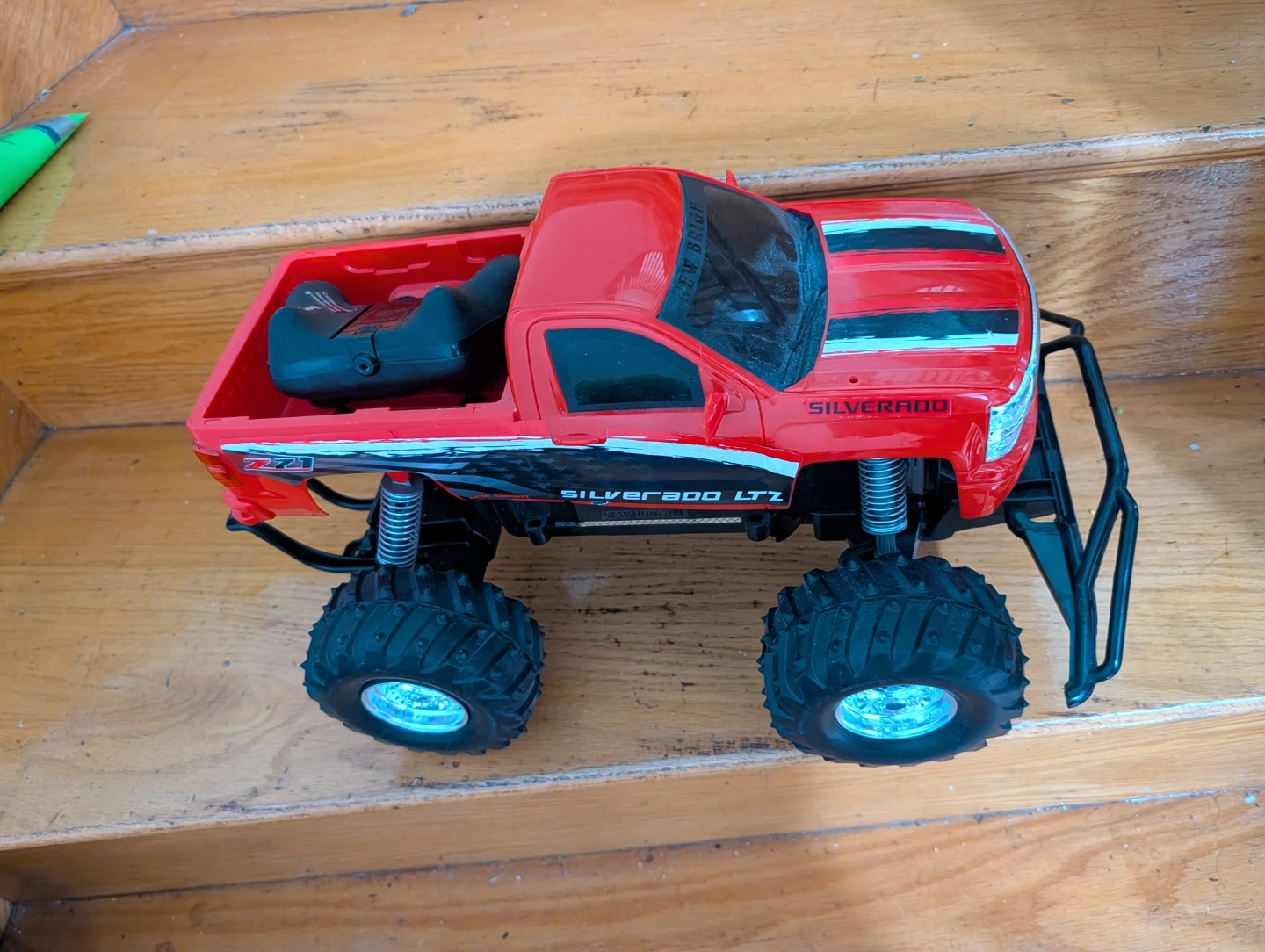 Red Chevrolet Silverado LTZ RC Truck