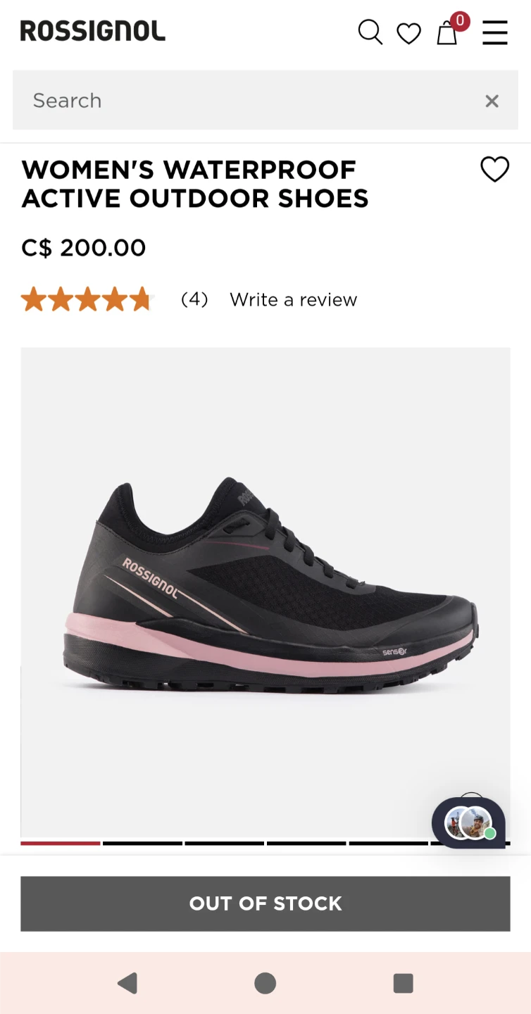 Rossignol waterproof size 7
