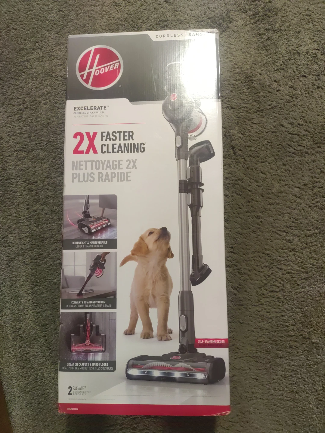 Hoover Excelerate Cordless Stick Vacuum