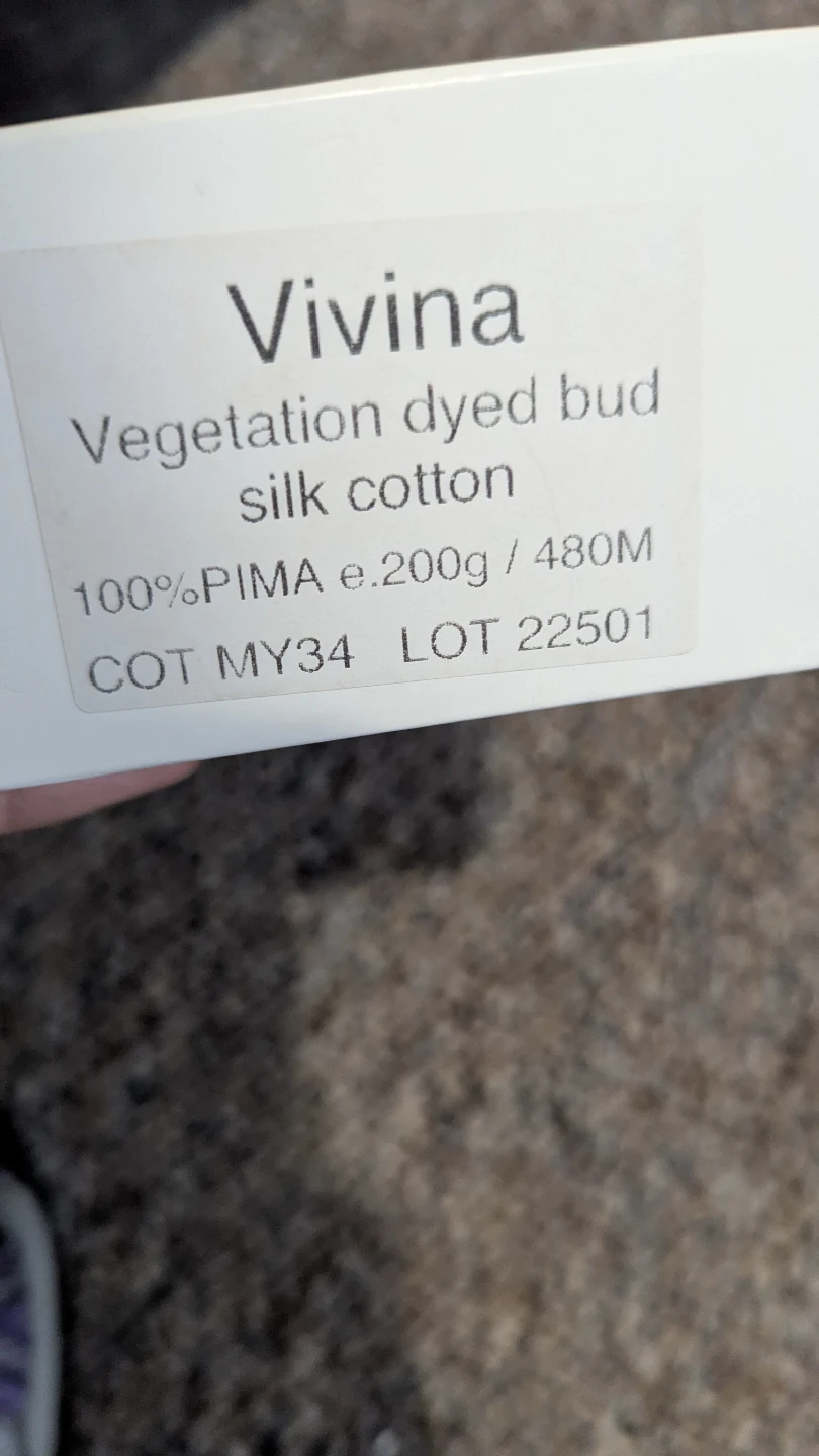 Lot of Vivina Vegetation Dyed Silk Cotton Yarn - photo 3