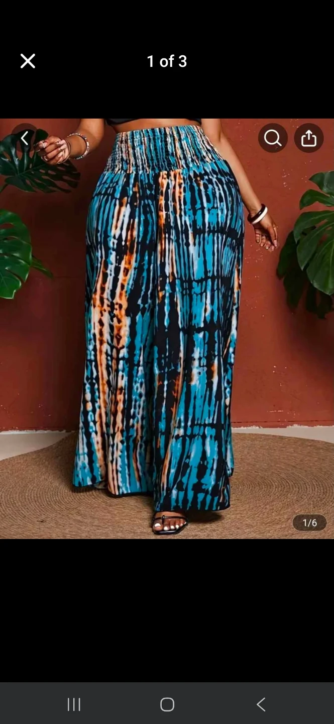 Women's Tie-Dye Maxi Skirt