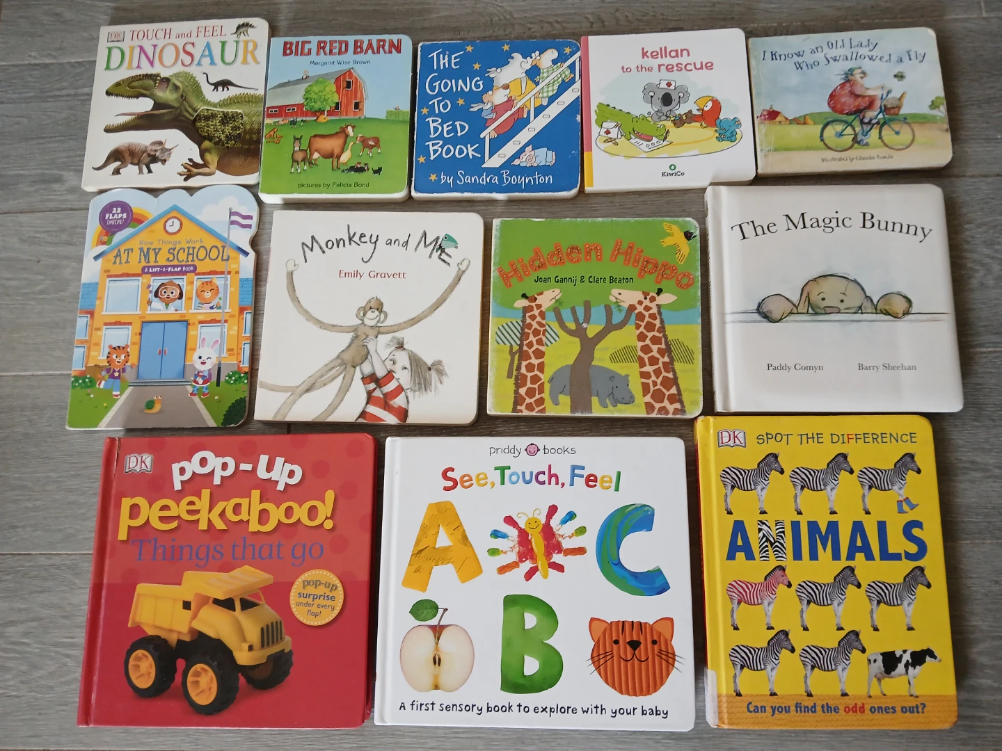 Bundle of 12 Children's Board Books. It's available.