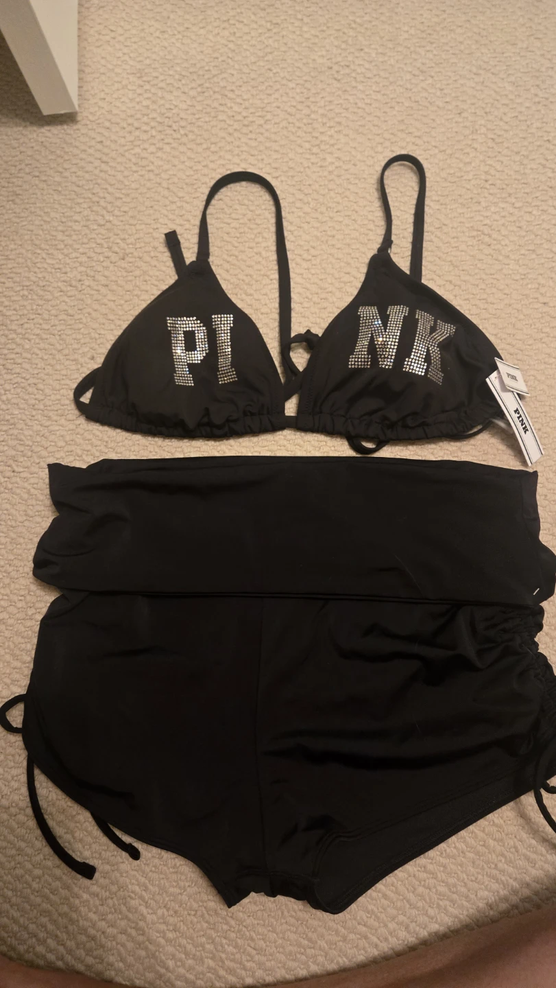 Victoria's Secret Pink Bikini Set - Black
