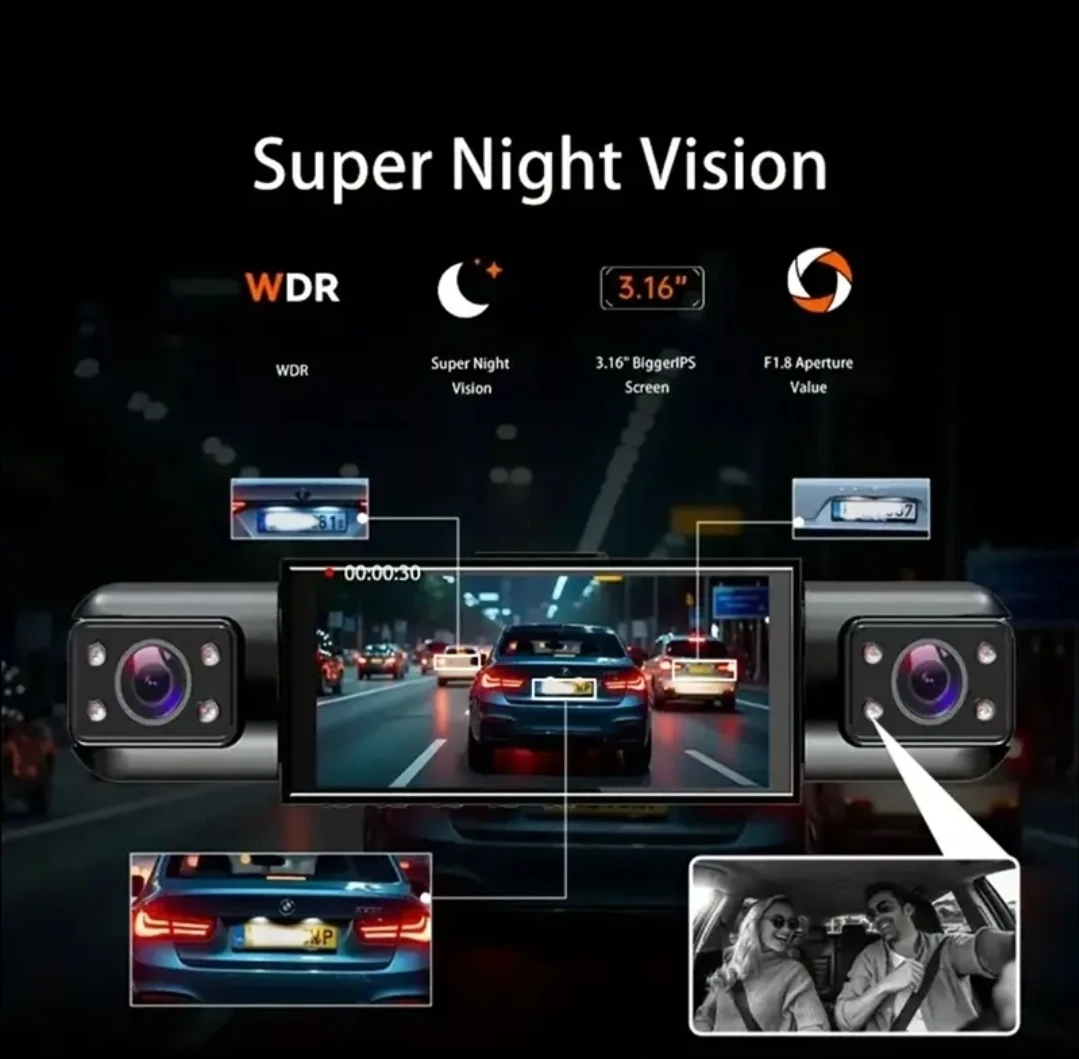 4 Channel 1080p Full HD Dash Cam - photo 2