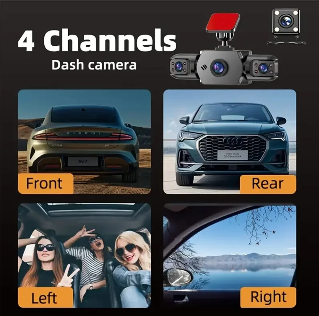 4 Channel 1080p Full HD Dash Cam - photo 3