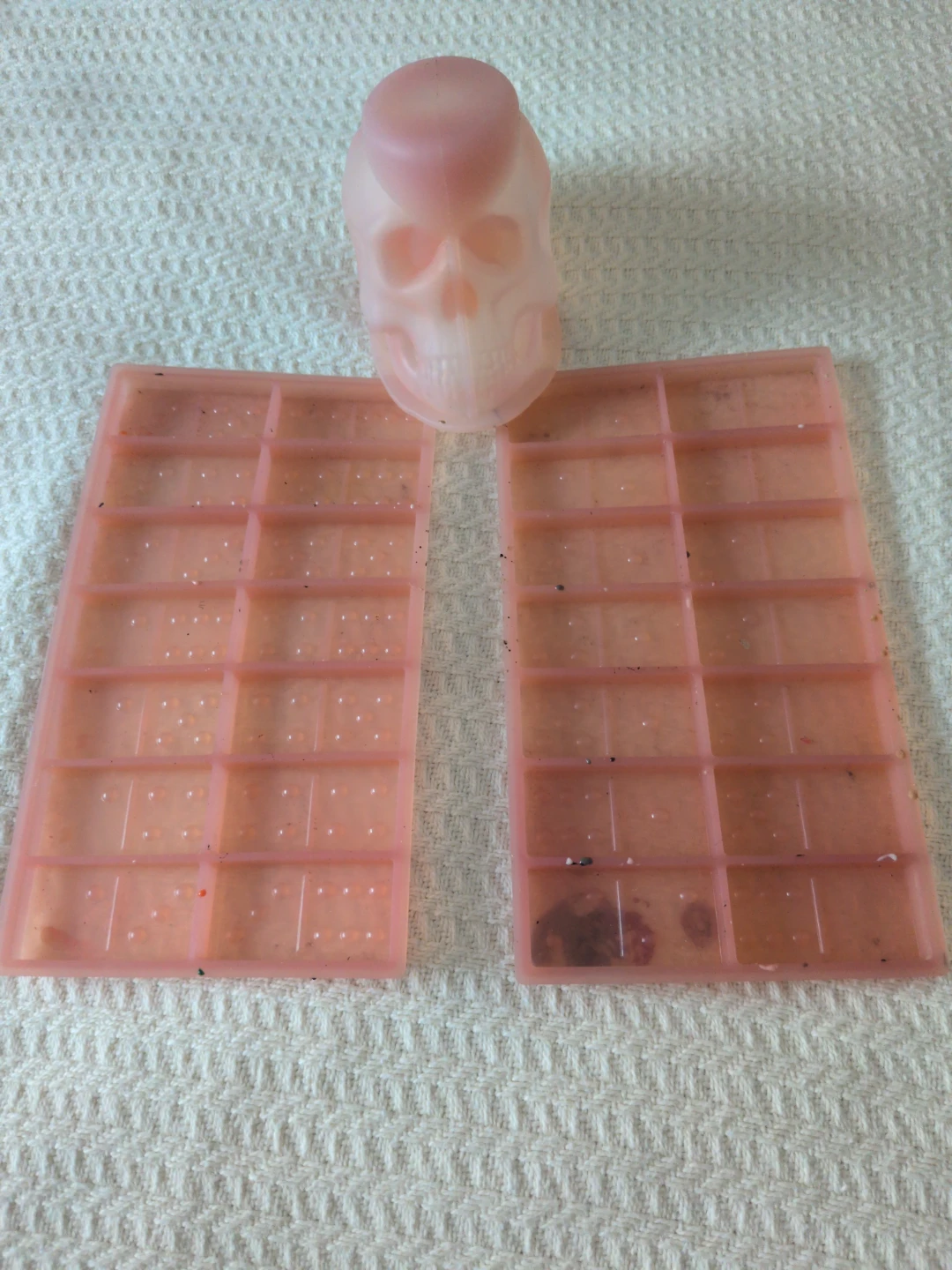Skull and Domino silicone molds