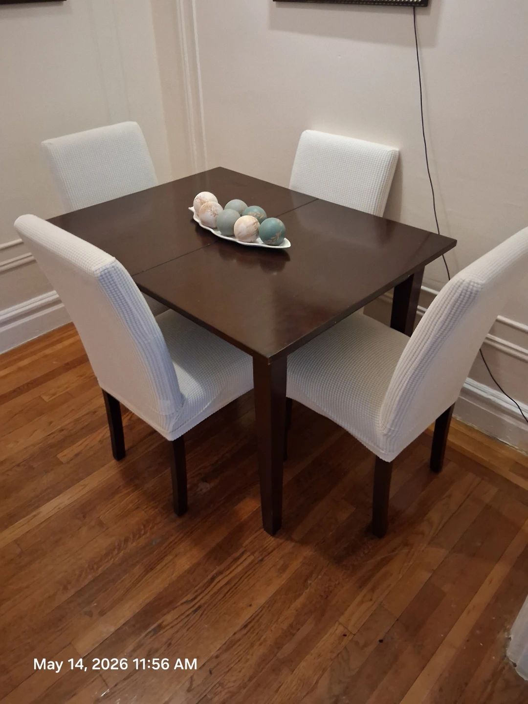 Expandable Dining Table Set with 4 Chairs - photo 3