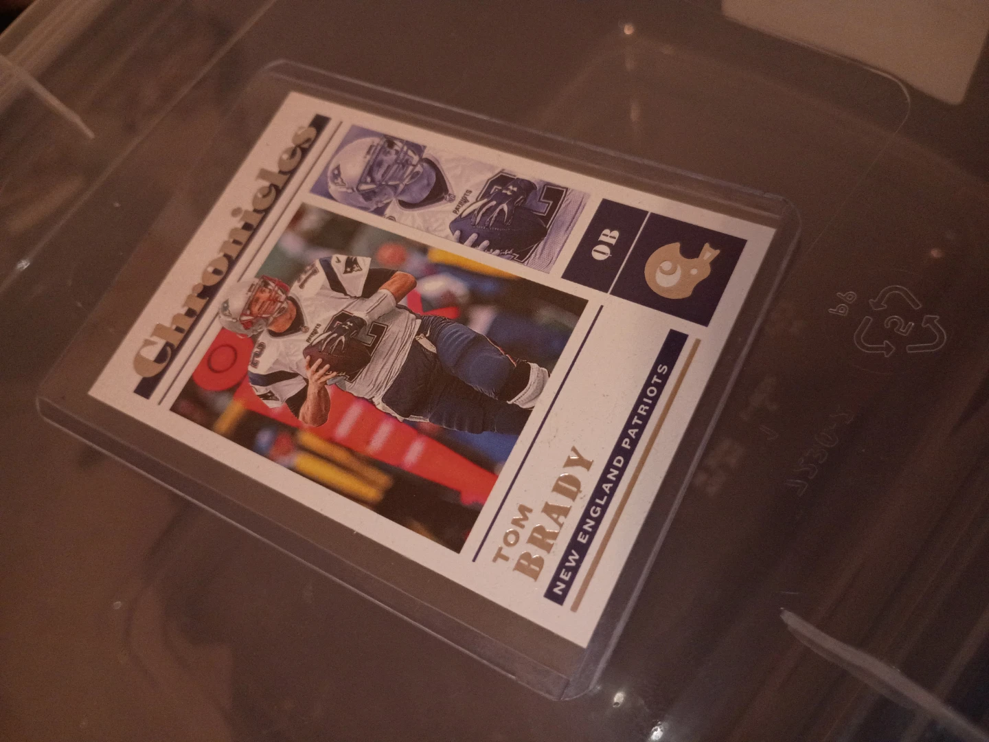 Lot of 5 NFL Football Trading Cards - Tom Brady - photo 2