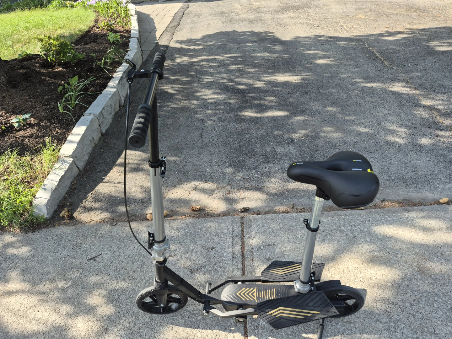 Scooter with Seat