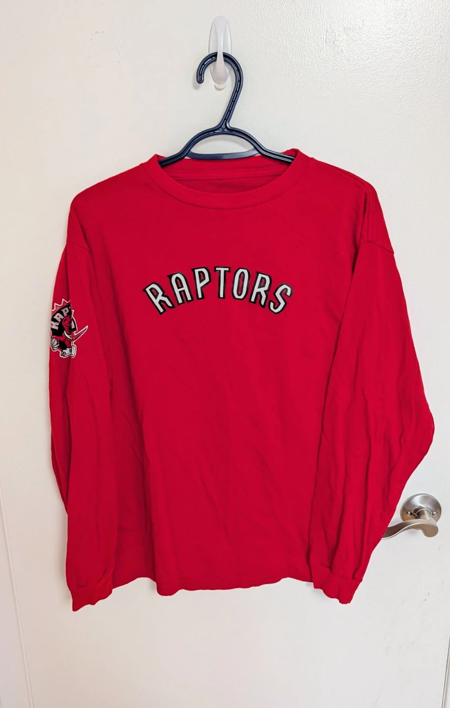 Toronto Raptors Long Sleeve Shirt - Men's Large
