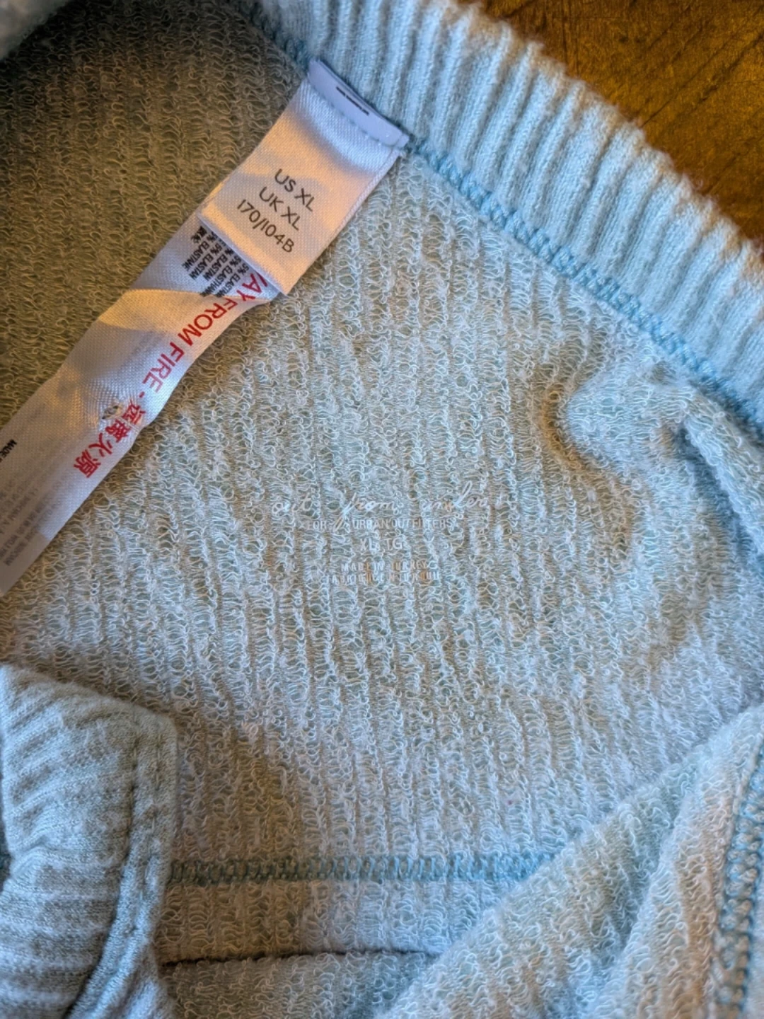 Urban Outfitters Blue Ribbed Tank Top XL - photo 3