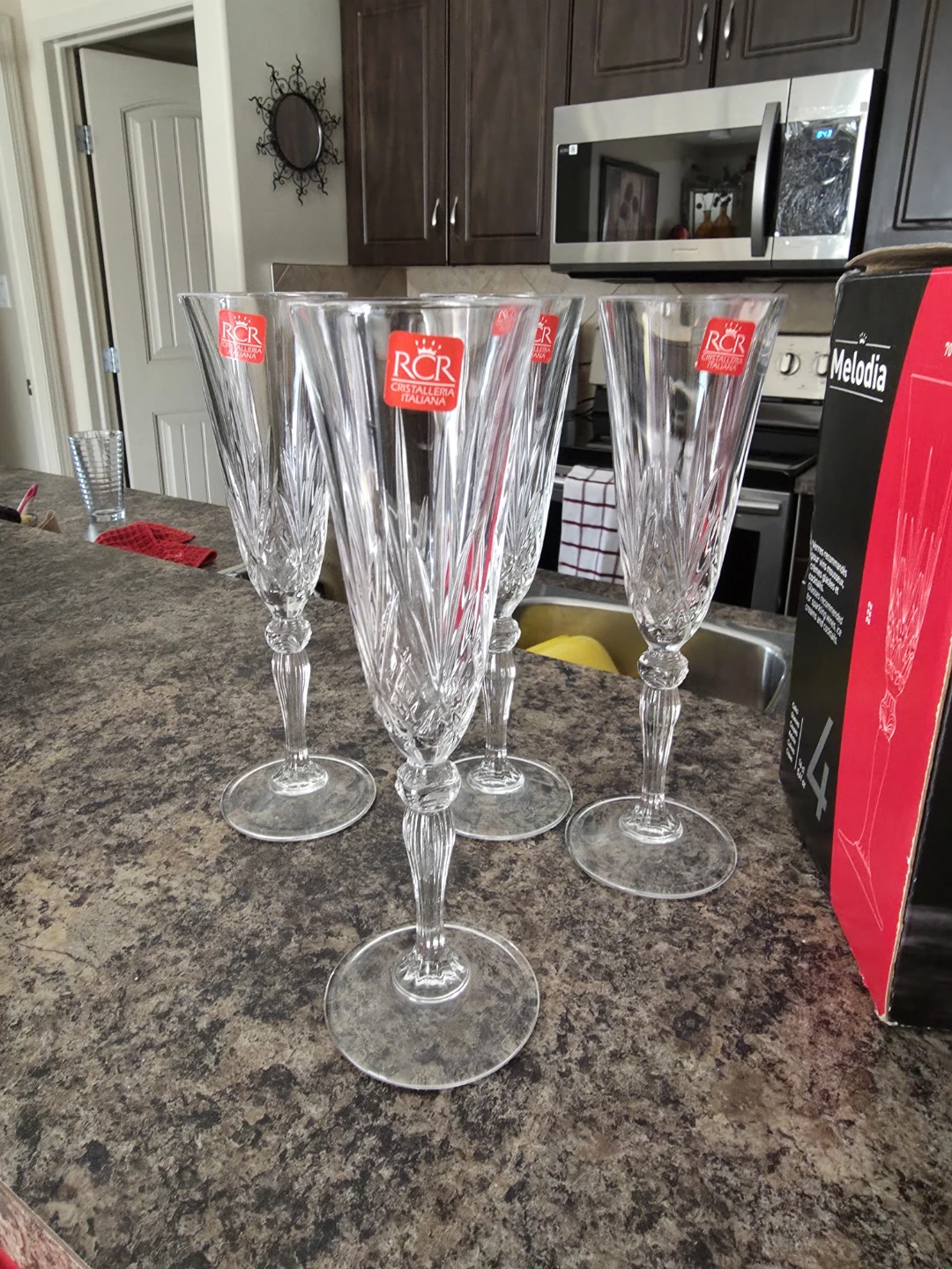 RCR Cristalleria Italiana "Melodia" 4 Flutes - photo 2