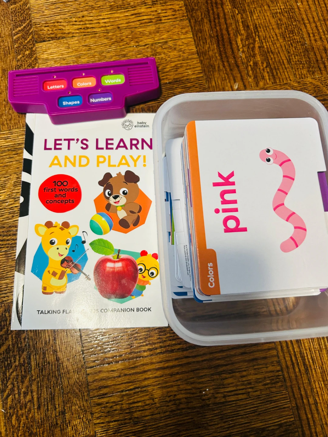Baby Einstein Let's Learn and Play! Talking Flash Card