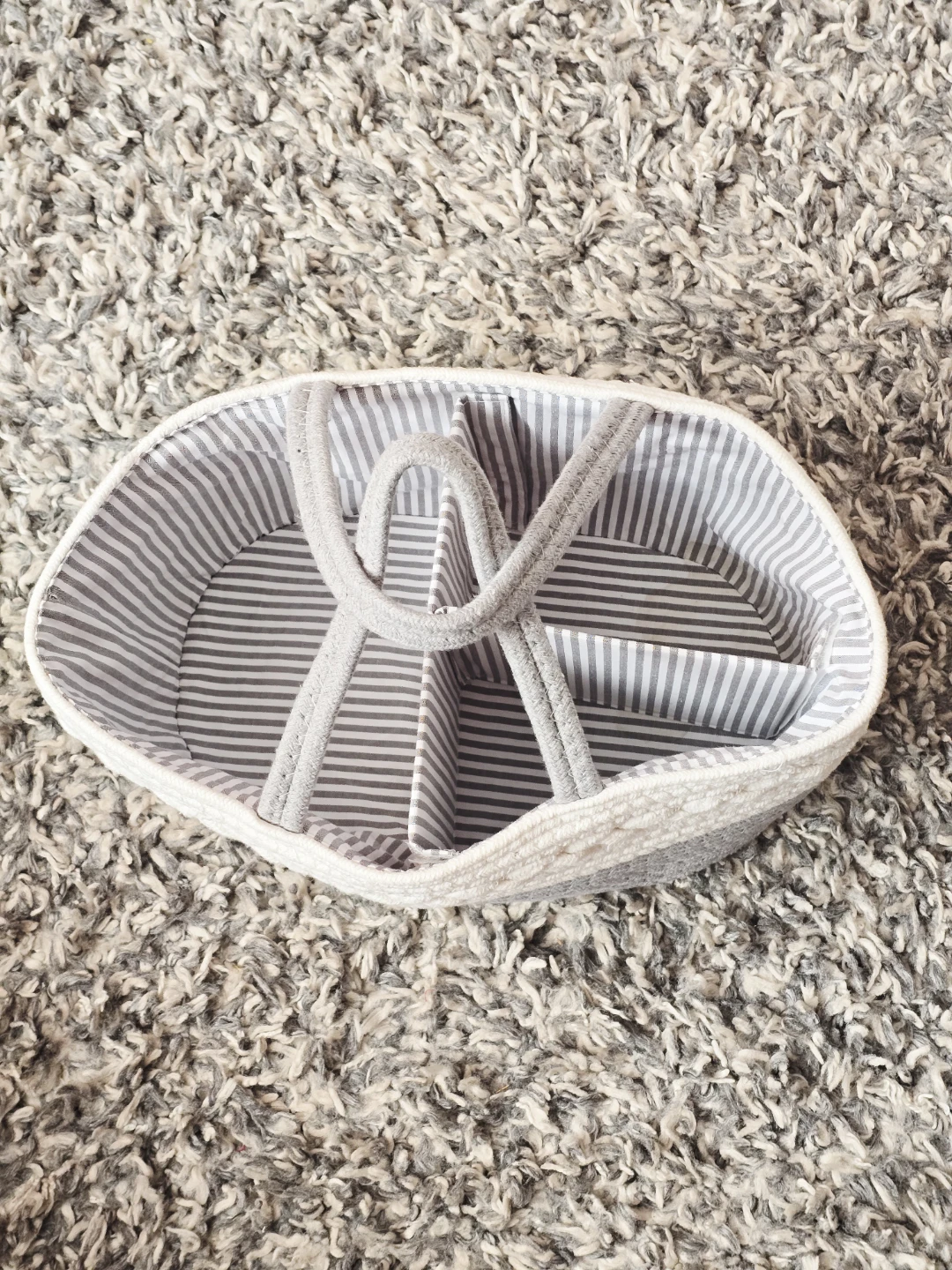 Woven Storage Basket with Handles