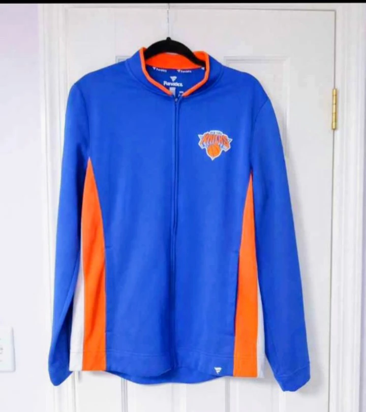 New York Knicks Fanatics Full Zip Track Jacket Men's