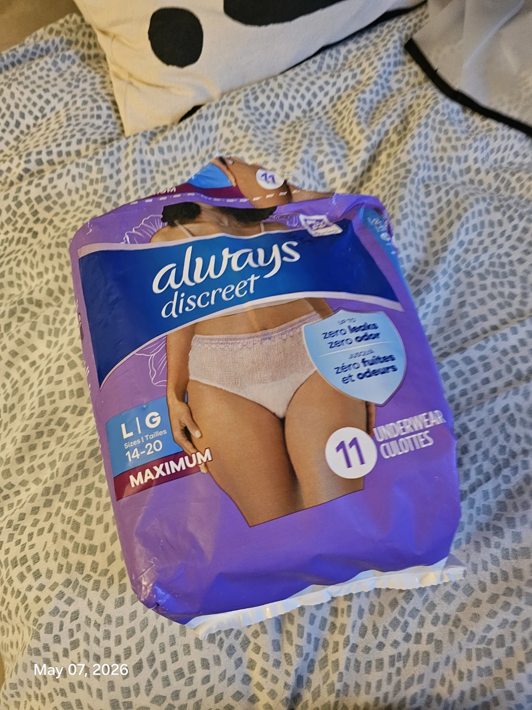 Pot partum - Adult diapers open box 6pcs