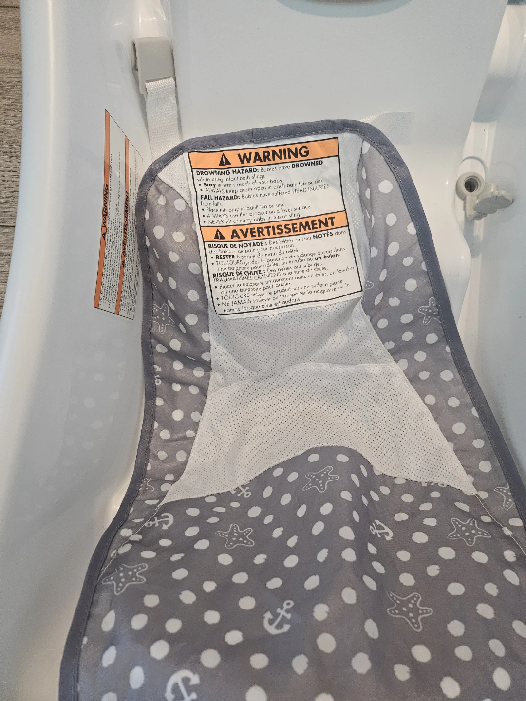 Infant Bath Tub with Sling - photo 2