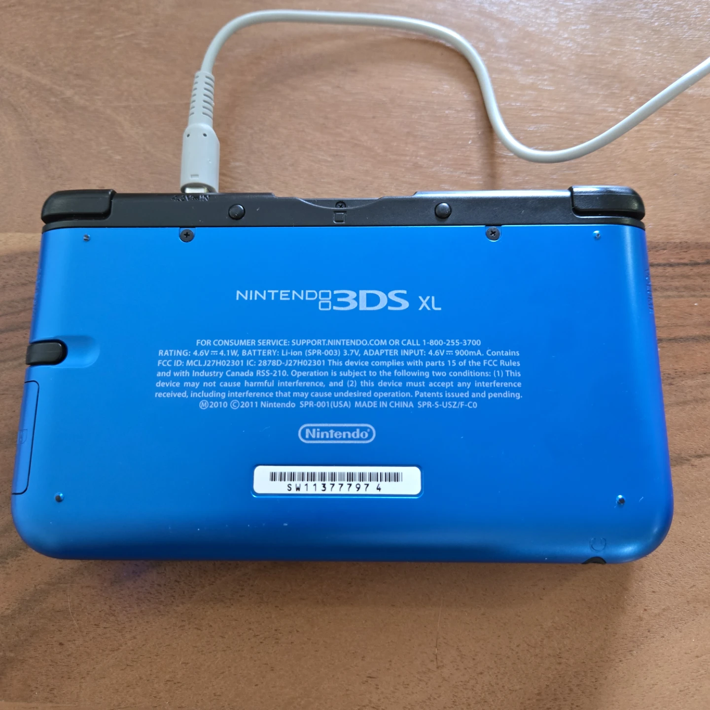 3ds xl. charger, stylus, sd card. Unmodded. Nintendo - photo 4