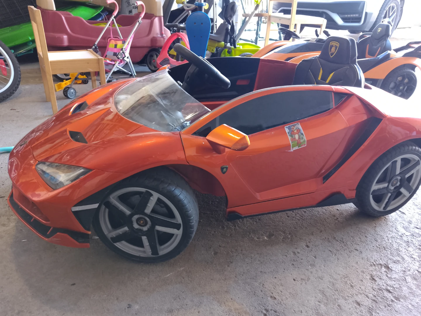 Kids Ride-On Electric Car - Orange - photo 5
