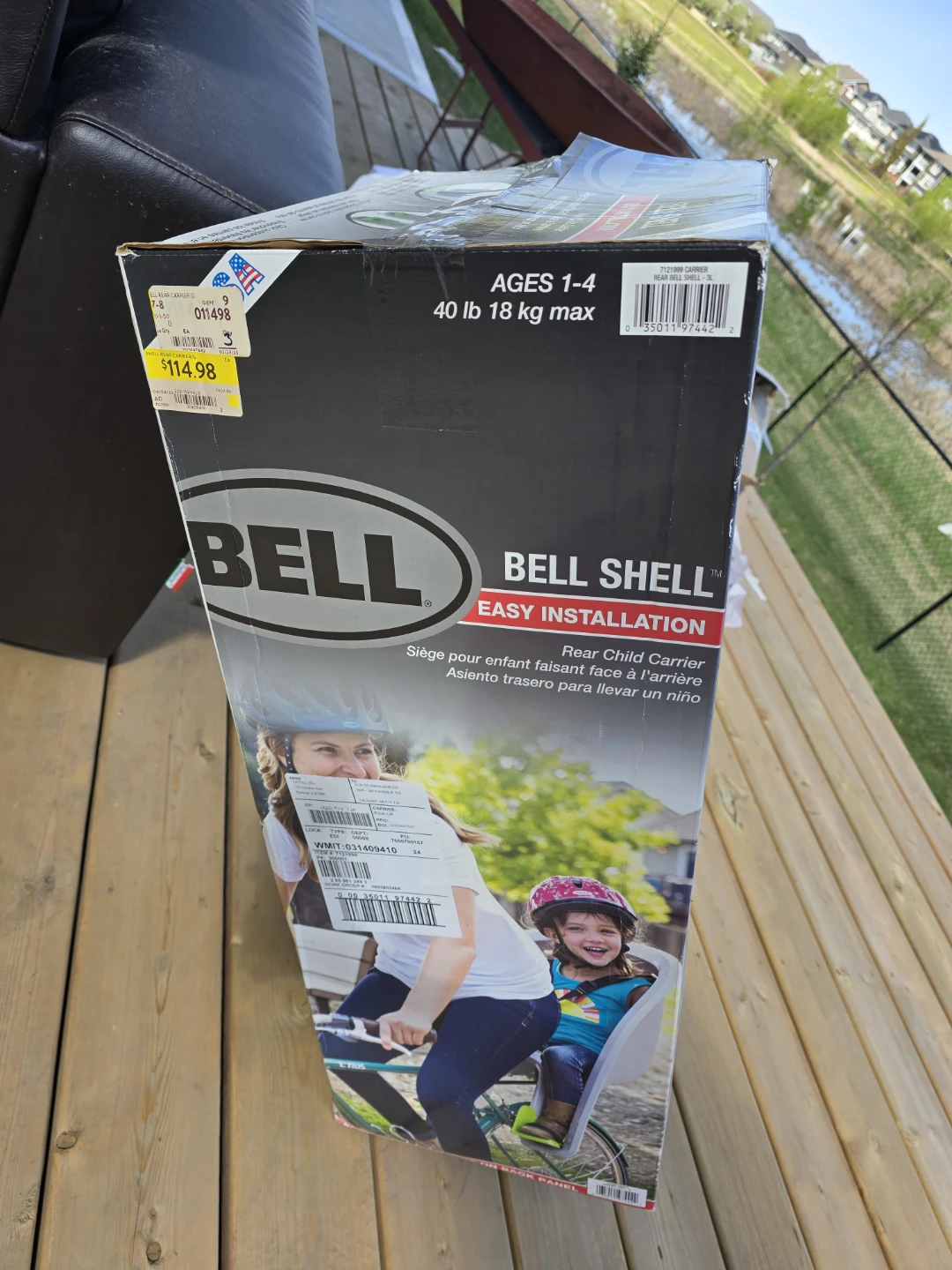 Bell Shell Rear Child Carrier - photo 2