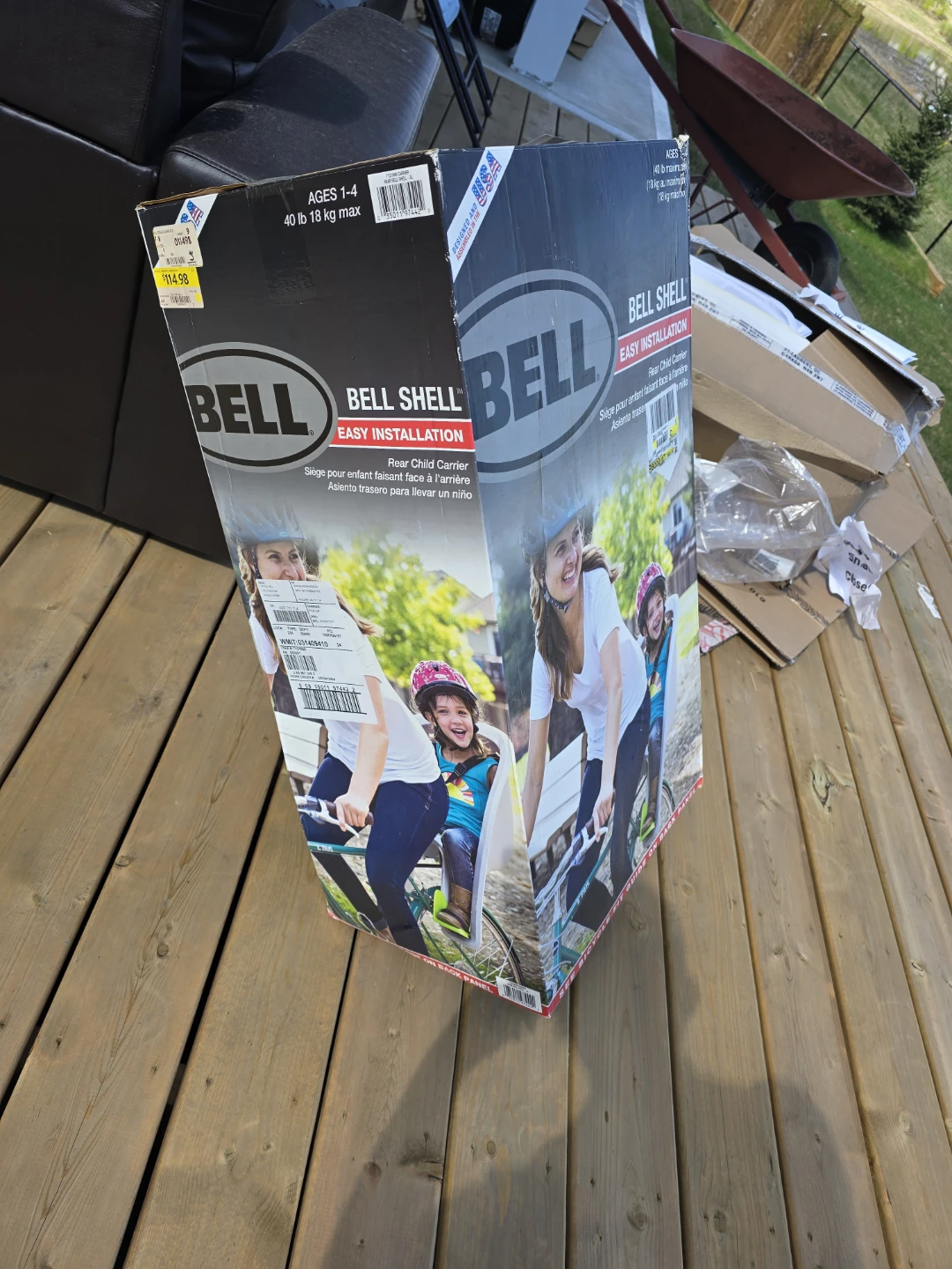 Bell Shell Rear Child Carrier - photo 3