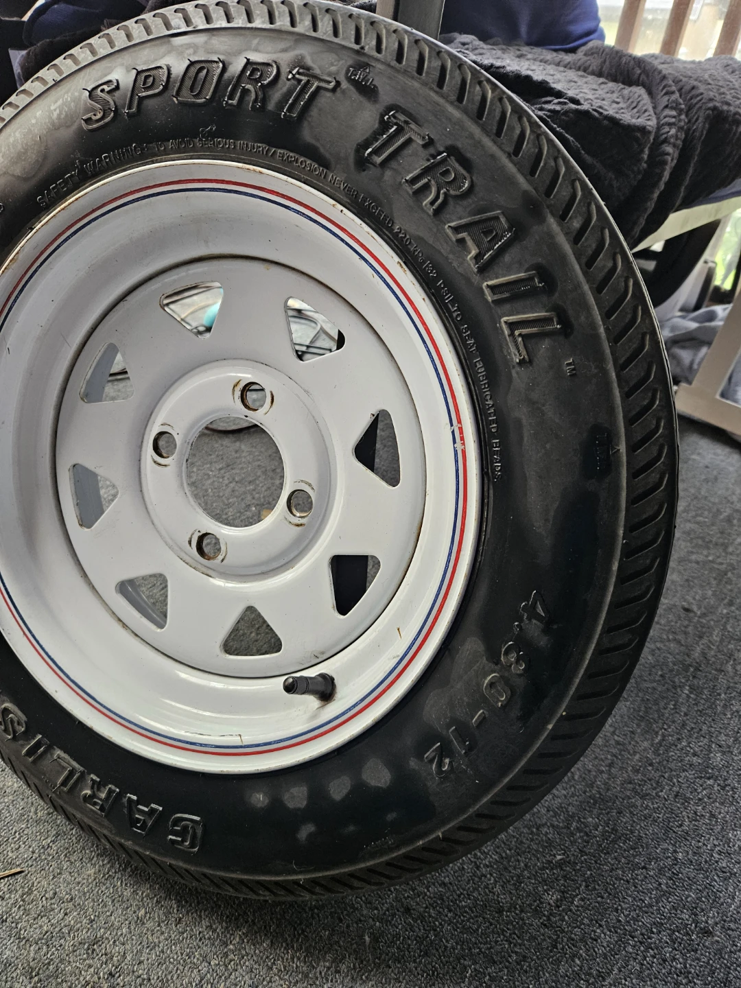 Carlisle Sport Trail Tire with White Rim - photo 2
