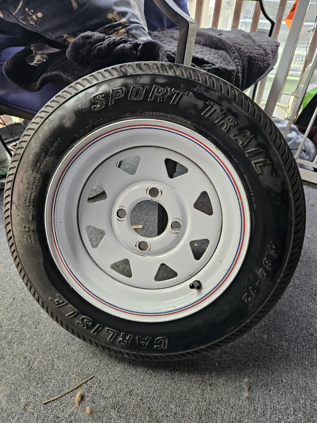 Carlisle Sport Trail Tire with White Rim - photo 4