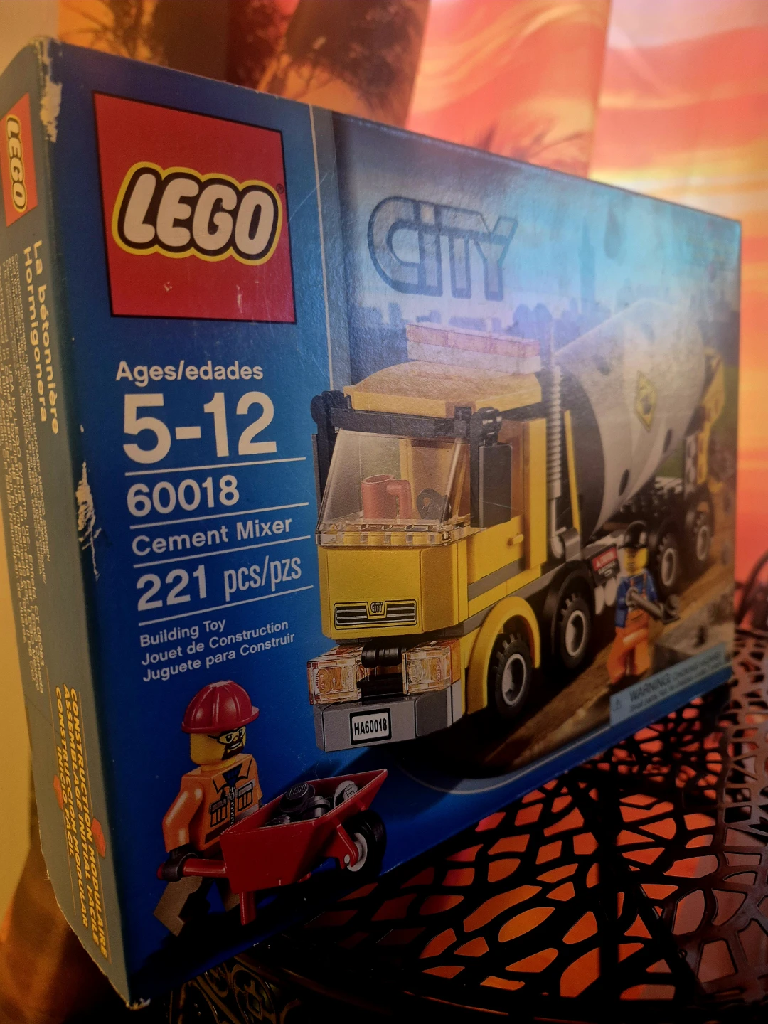 Lego - Cement Mixer - 60018 (Retired) - BNIB - photo 2