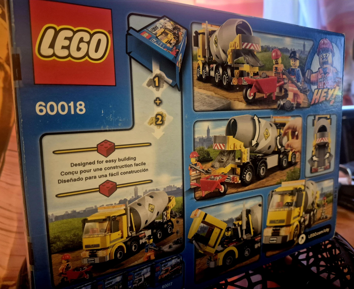 Lego - Cement Mixer - 60018 (Retired) - BNIB - photo 3