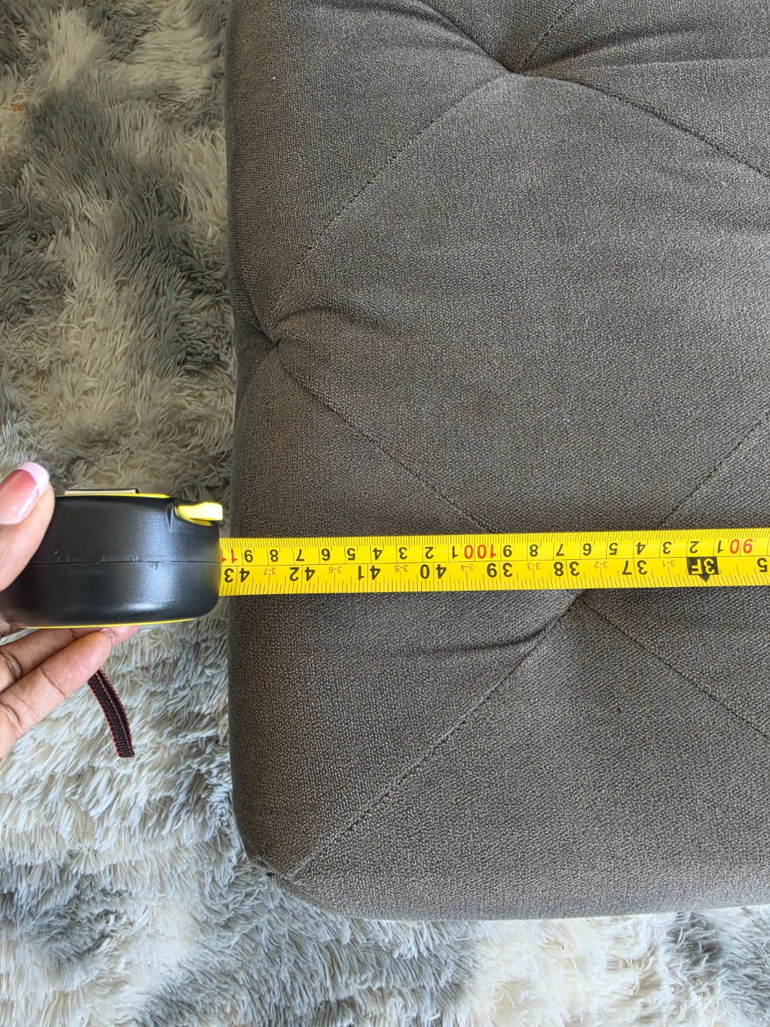 Tufted Ottoman Footrest - photo 4