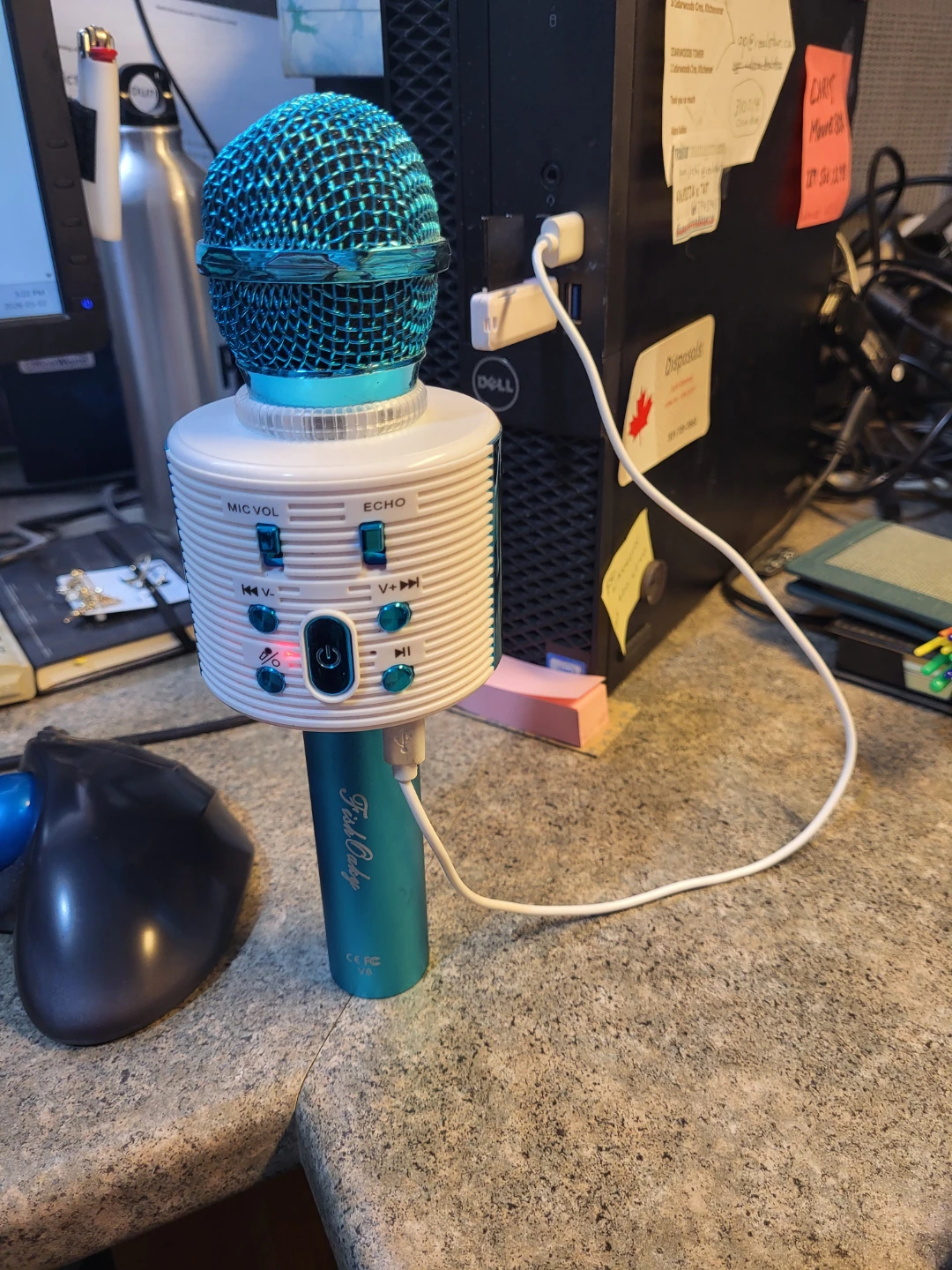 Feiyule Portable Bluetooth Karaoke Microphone