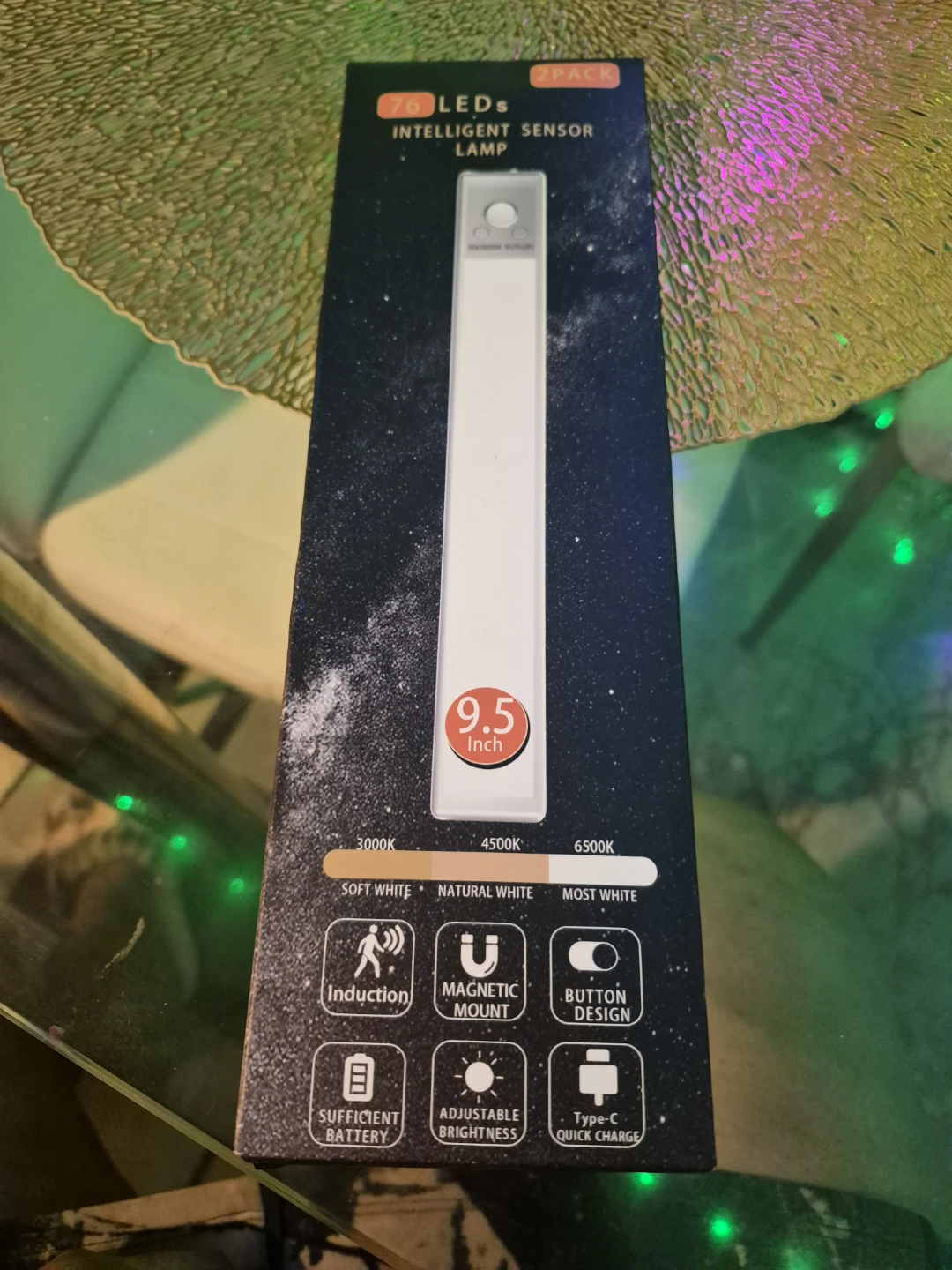9.5 Inch LED Intelligent Sensor Lamp