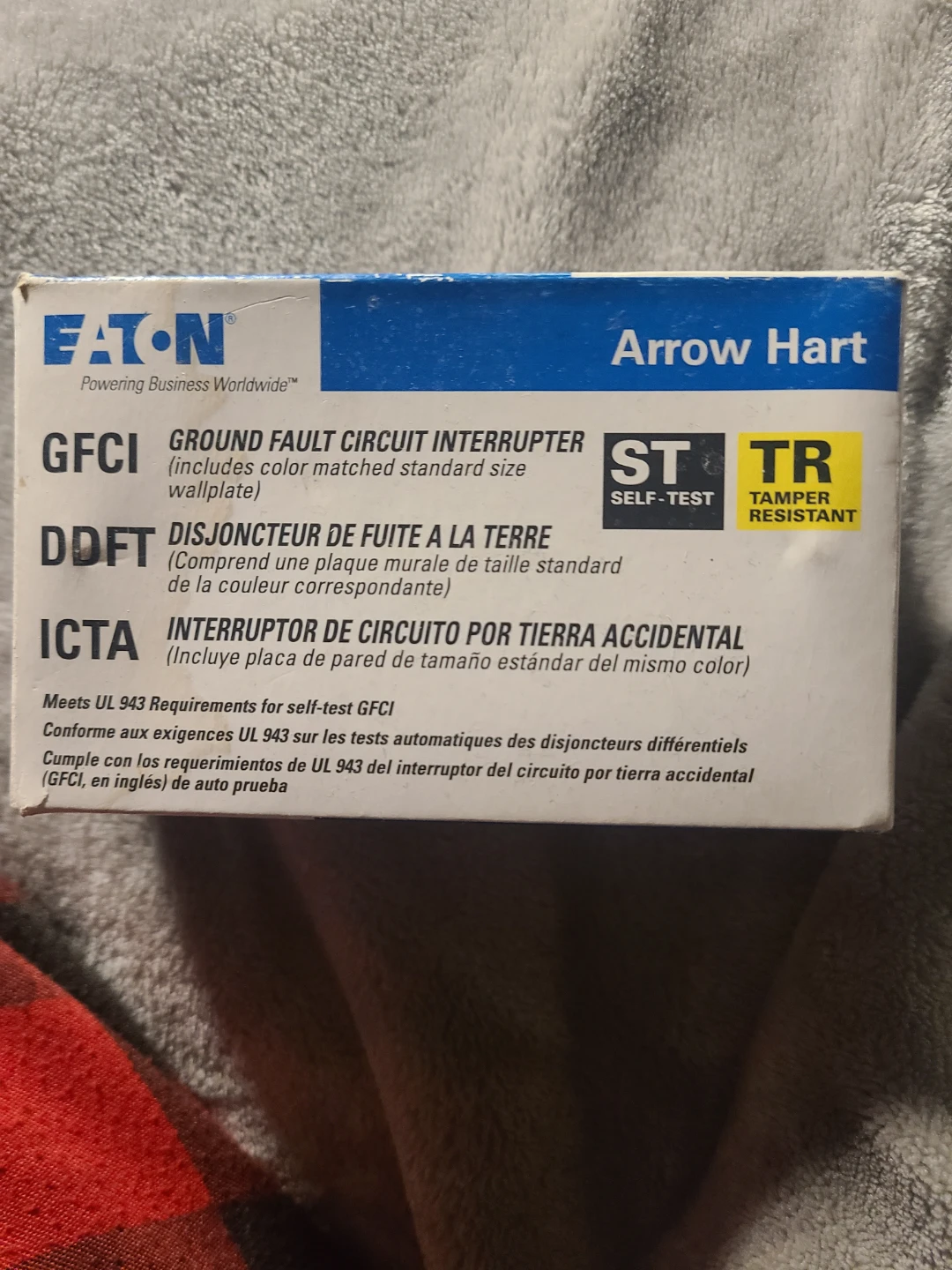 Eaton Arrow Hart GFCI Ground Fault Circuit Interrupter