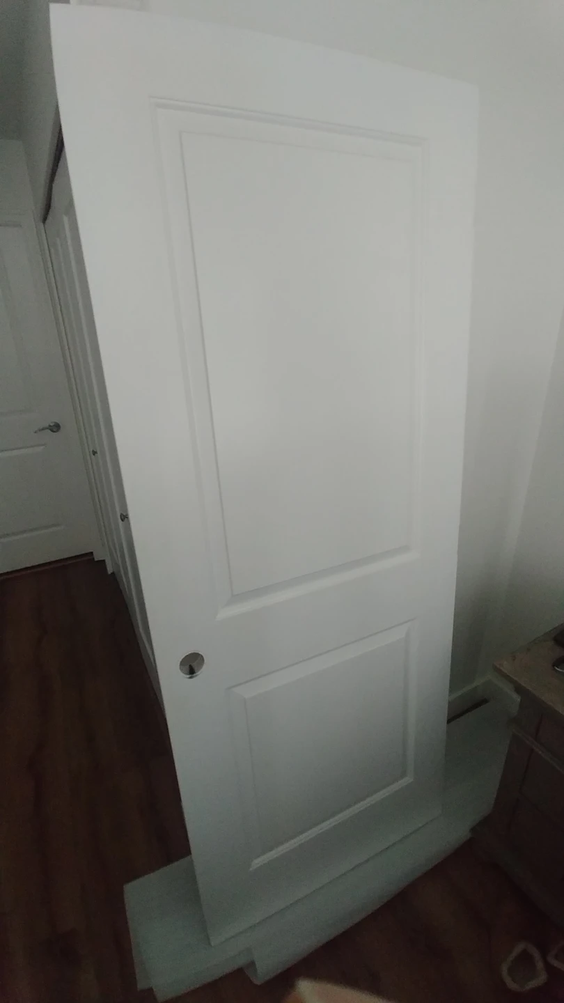 White Interior Door Panel 32" x 80"