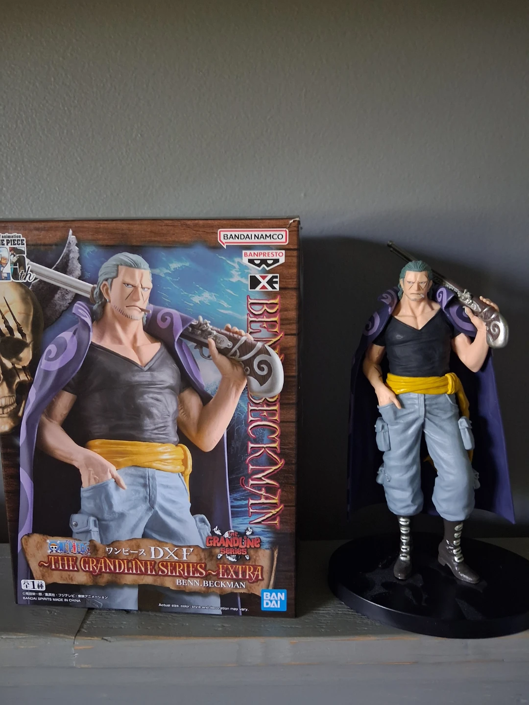 Bandai Banpresto One Piece Benn Beckman DXF Figure