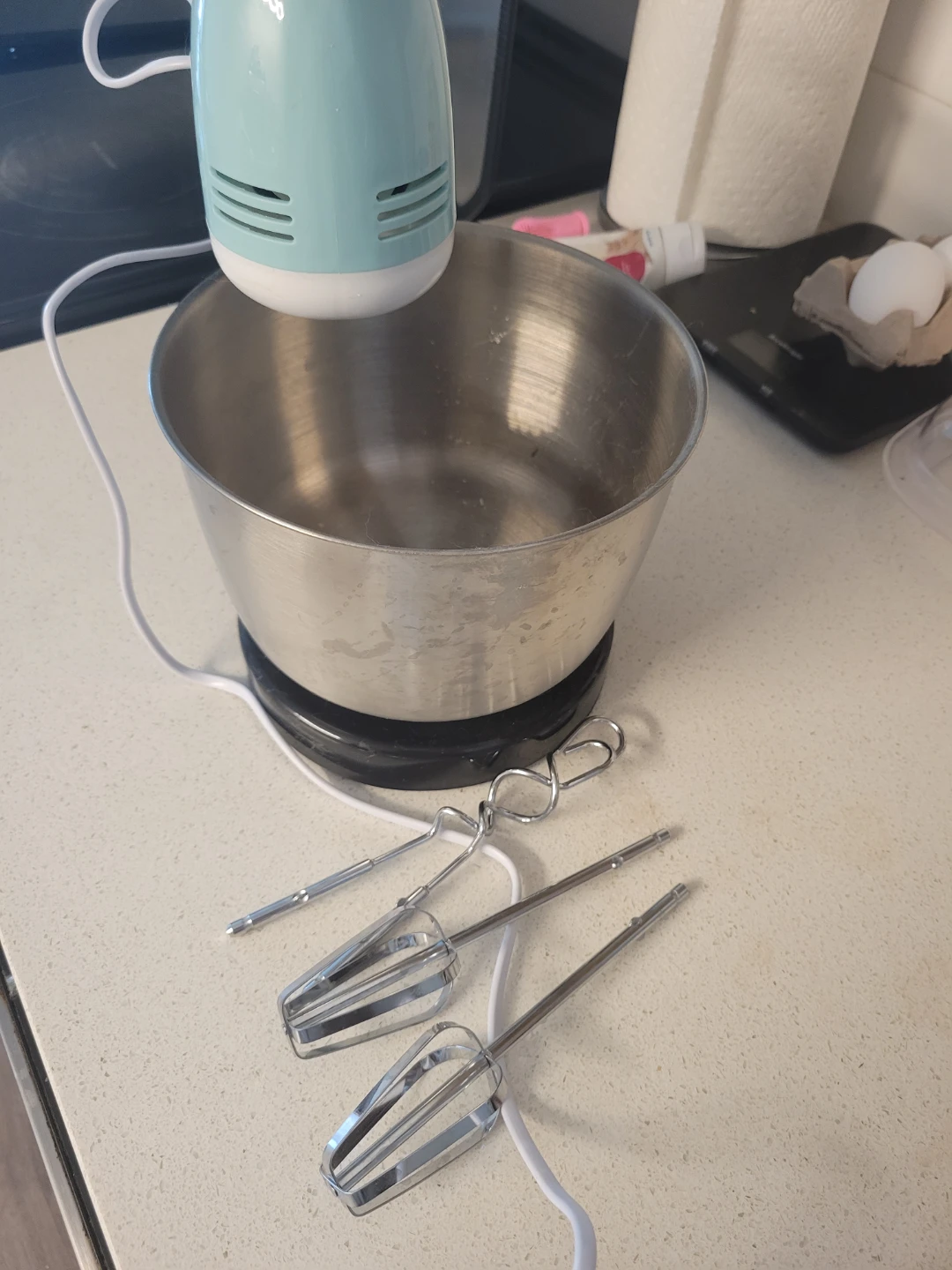 Light Blue Stand Mixer with 7 Speeds - photo 2