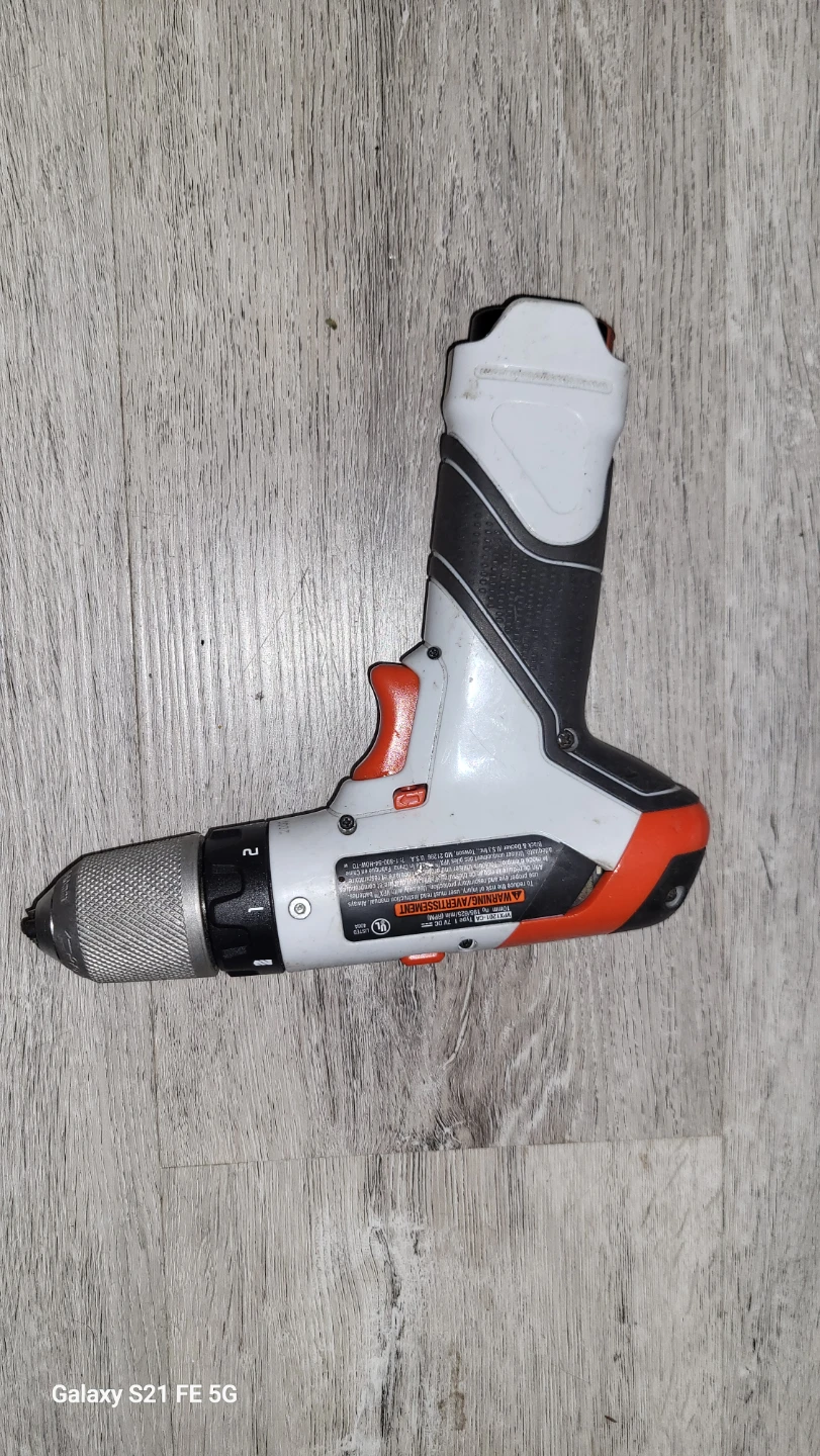Black & Decker VPX Cordless Drill with Battery - photo 3