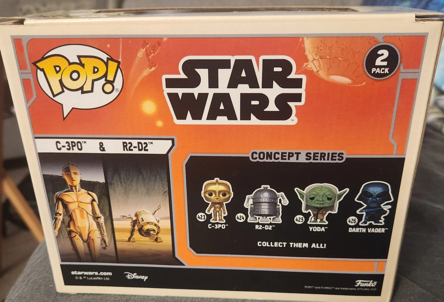 Funko Pop! Star Wars C-3PO & R2-D2 2-Pack - photo 2