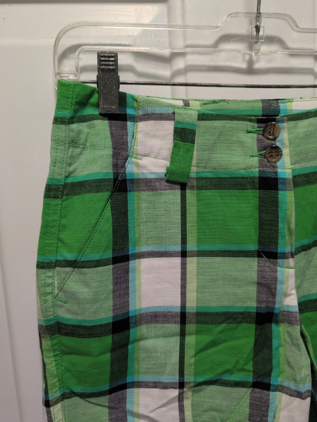 Loudmouth Golf Shorts Green Plaid Size 2 - photo 2