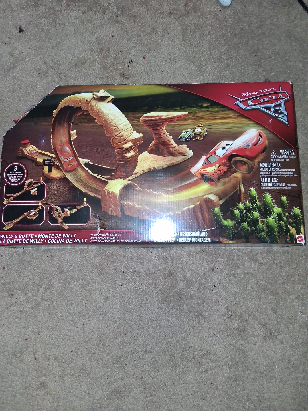 Disney Pixar Cars Transforming Track Set